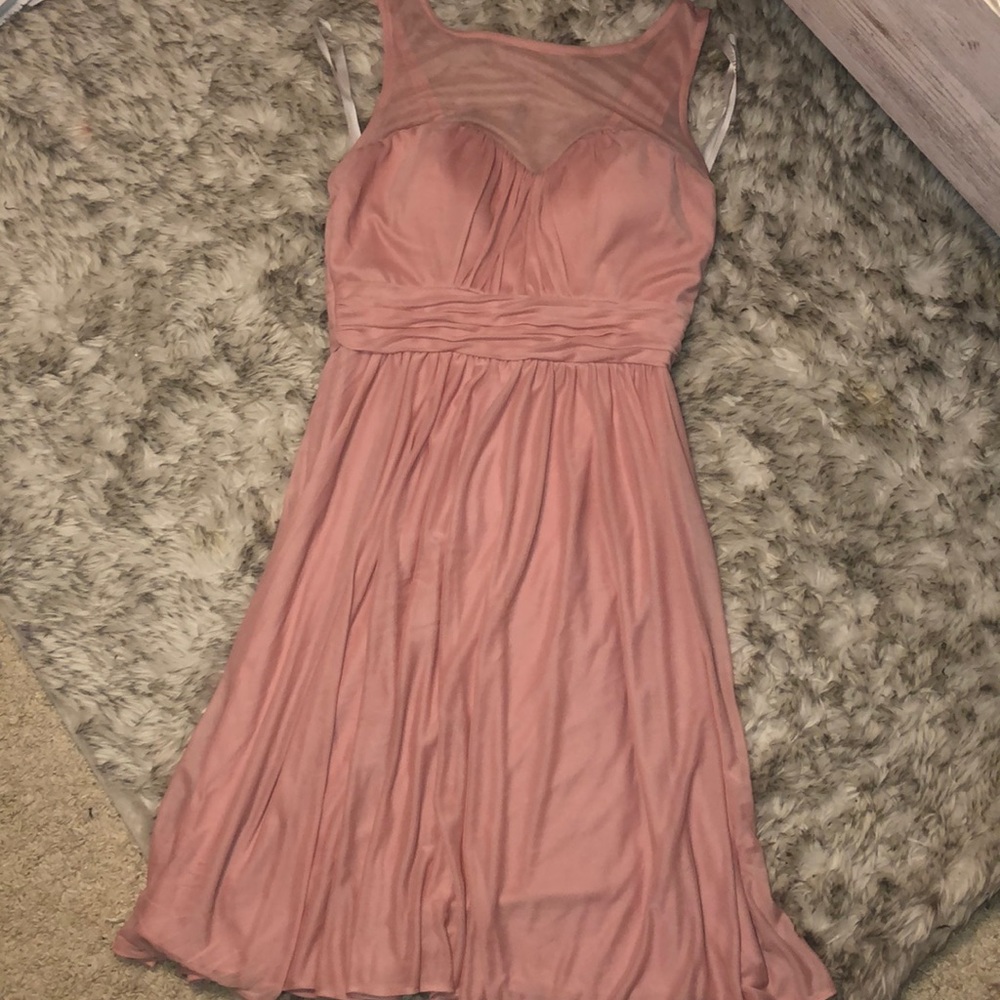 Blush pink dress